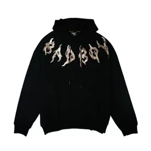 休闲双色套头连帽卫衣BHL23124005 潮牌春款 专柜大清仓112