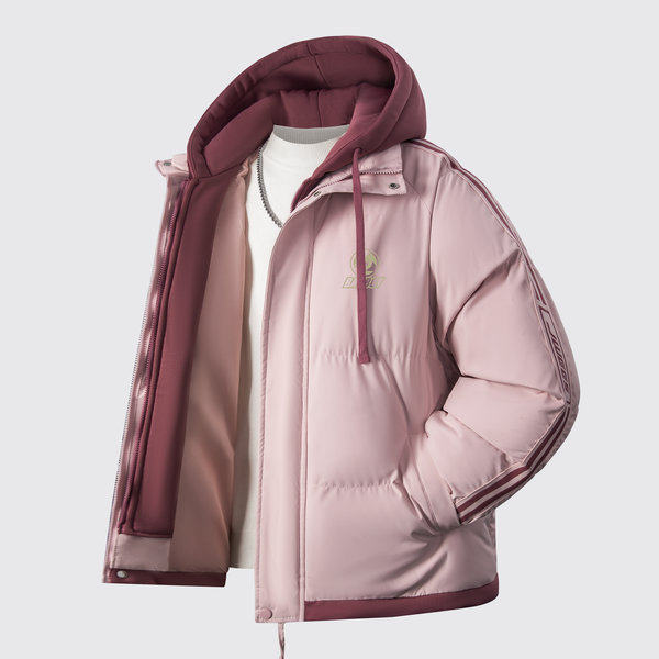 【米粒严选103】BAD BOY假两件连帽厚款外套BYW25103,女装/女士精品,棉衣/棉服,淘宝优惠券,粉丝福利购,淘宝优惠卷