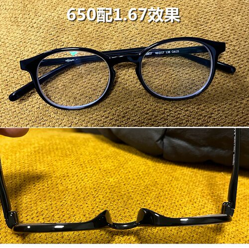 韩国进口超轻TR90茶色文艺圆框配高度近视眼镜框眼镜架男女小脸