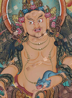 D39菩萨Bodhisattva唐卡绘画高清电子图片喷绘临摹素材