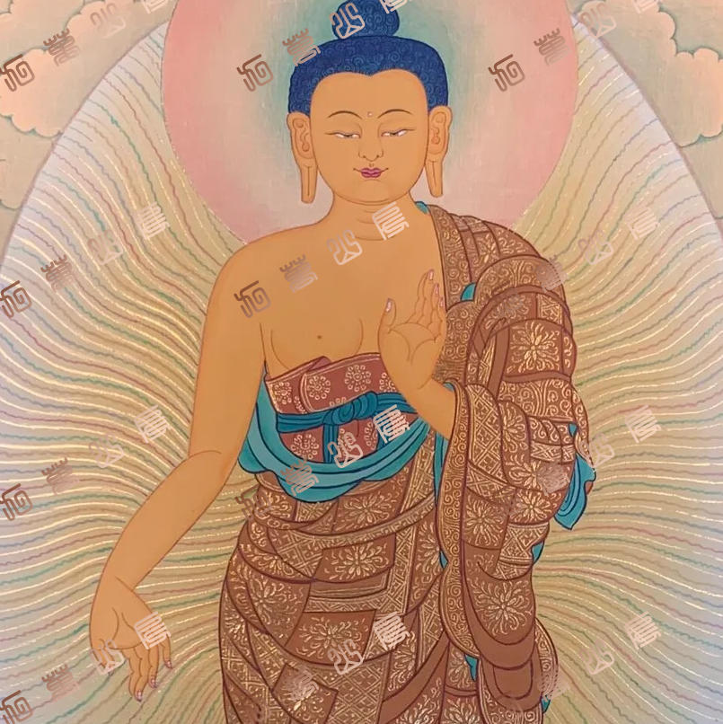 B11佛陀buddha唐卡绘画高清电子图片喷绘临摹素材