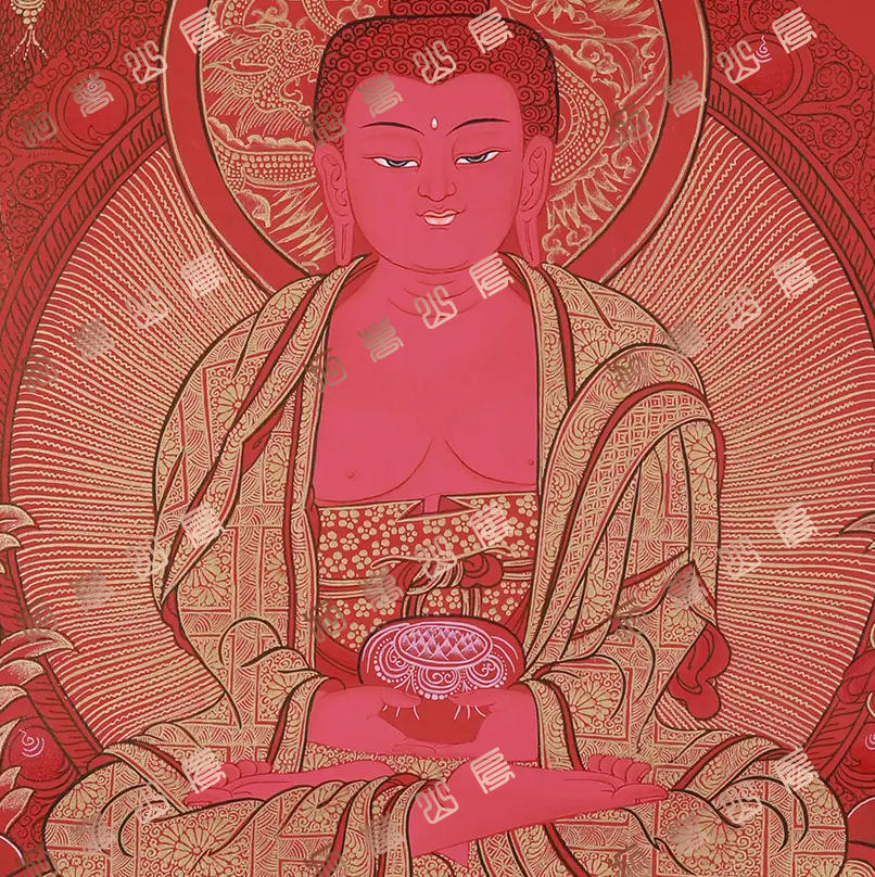 A13佛陀buddha唐卡绘画高清电子图片喷绘临摹素材