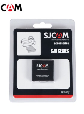 SJCAM速影原厂原装电池运动相机专用锂电池全系列SJ8 SJ6pro SJ10 SJ4000 SJ11