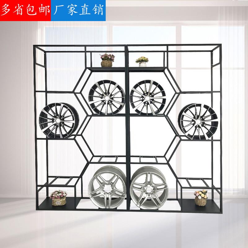 轮圈架子轮毂组合4S店展示架拆装改装钢铃架置物架钢圈改装件胎铃