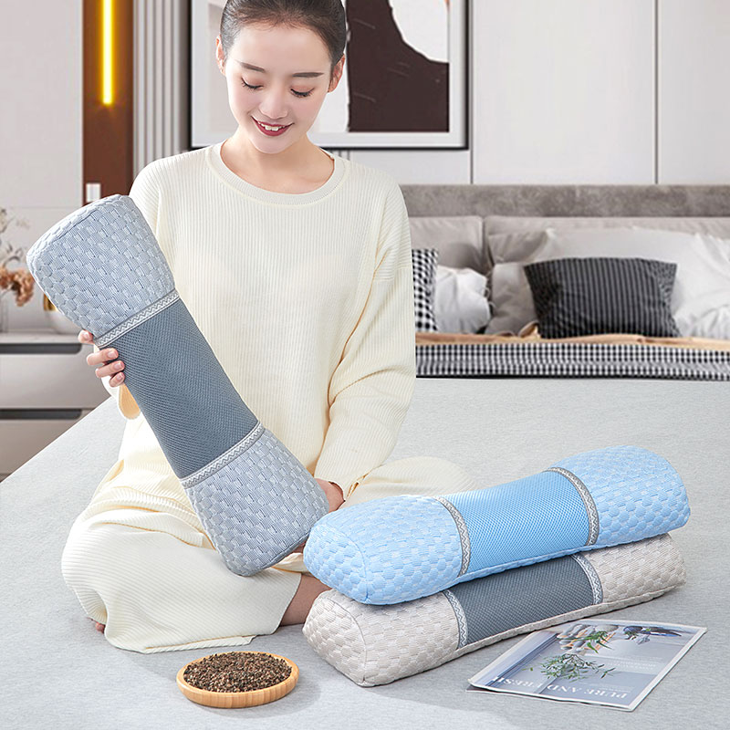 成人聚酯纤维荞麦壳颈椎枕荞麦枕