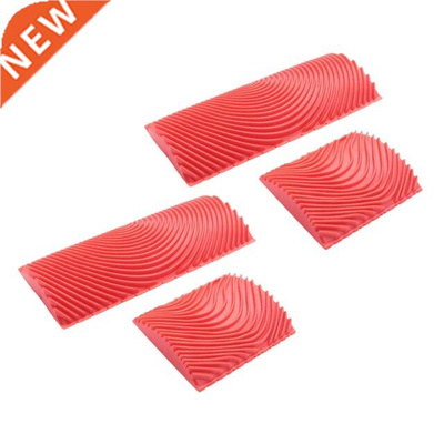 6Pcs Wood Graining Grain Rubber Patin Painting Effects  W