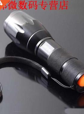 5 Modi Zaklamp Zaklamp Instelbare Focus XML T6 LED aluminium