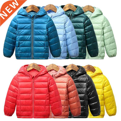 Autumn Winter Kids Down Jackets For Girls Children Warm Down