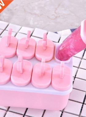 Ice Lolly Molds with Sticks Plastic Popsicle Mold Food