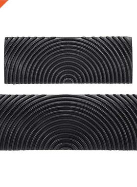 Black Rubber Wood Grain Paint Roller DIY Graining Painting T