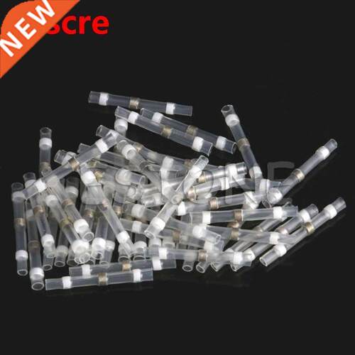 50x 26-24AWG Waterproof Solder Sleeve Heat Shrink Butt Wire