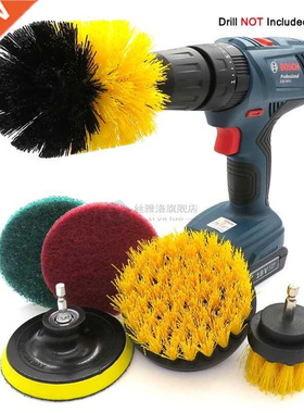 Drill Brush Attacht Set Scrubber Brush Scouring and Scrub