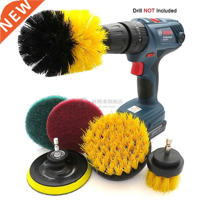 Drill Brush Attacht Set Scrubber Brush Scouring and Scrub