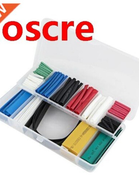 171pcs Heat Shrink Tubing Insulation Shrinkable Tube Sleevin