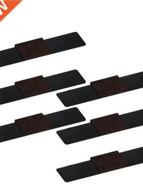 Office Chair Leg Felt Pads Covers Non-Slip Hook And Loop Fas