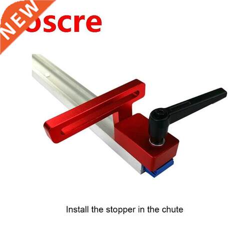 30 Chute Aluminum Alloy Miter Track Stopper Positioner Limit