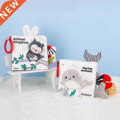 Baby Kids Fabric Books Early Learning Educational Cloth Book