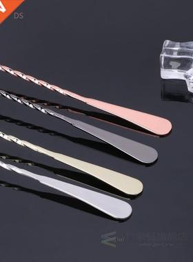 Stainless Steel Muddler Threaded Bar Tool Swizzle Stick Cock