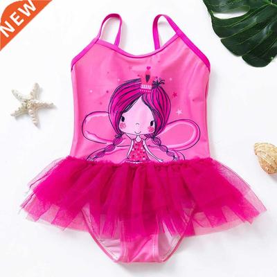 2022 Girls Swimsuit 2-6 Years Infant Girls Swimwear One Piec