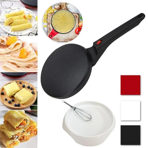 20cm Home Electric Crepes Maker Pizza Pancakes Machine Non-