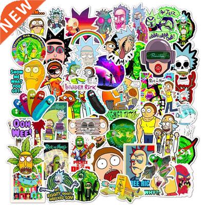 50 Pcs Lots/Set Cartoon Sticker of Ricky and Morty for Chi