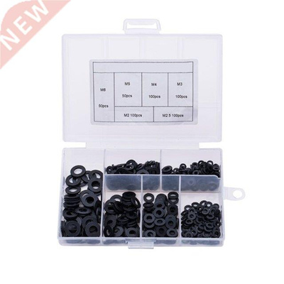 Carbon Steel Flat Machine Washer Plain Black Washer Furnitur