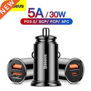 Baseus Quick Charge 4.0 3.0 SB Car Charger iPhone Huawei Su