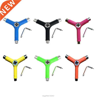 Universal All-in-One Roller Skate Wrench Skateboard Repair Y