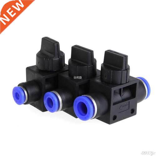 Home Improvement Pneumatic Air 2 Way Quick Fittings Push Con