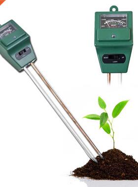3 in 1 Soil Moisture Sunlight PH Meter Tester Plant Flowers