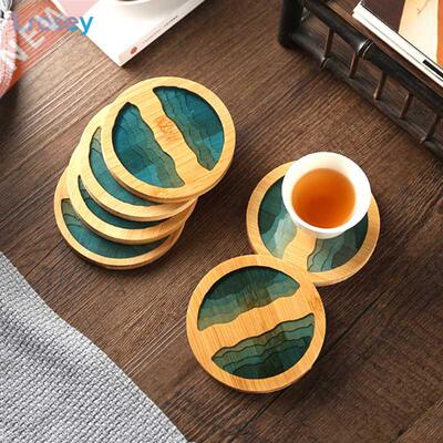 Chinese Coasters Placemat Bamboo waterproof insulation pad T