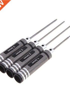 Black 4 pcs 1.5mm 2.0mm 2.5mm .0mm hexagonal for RC Helicop