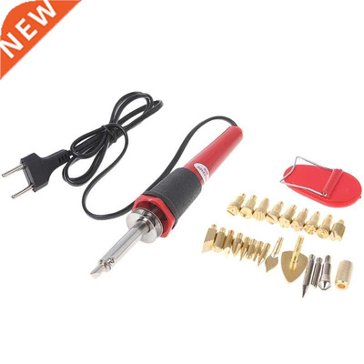 Wood Pyrography Tool Set 30W Soldering Iron Tool Set Woodbur