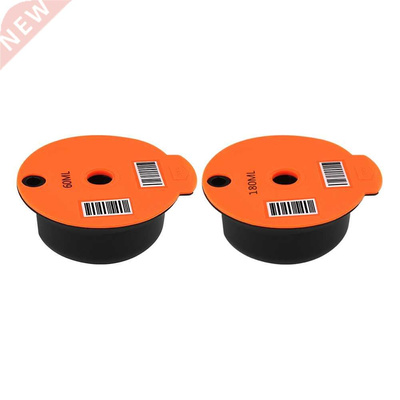 60/180ml Refillable Tassimoo Coffee Capsules Reusable Plasti