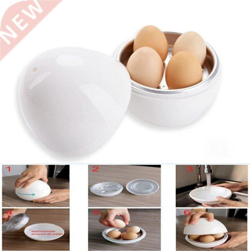 Egg Pod - Microwave Egg Boiler Cooker Egg Steamer Perfectly