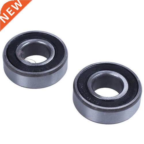 2Pcs 6202RS 15mm Inner 35mm Outer Single Row Deep Groove Bal