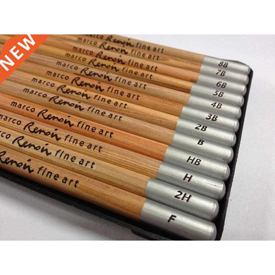 MARCO RAFFINE FINE ART SET OF 12 PIECE SKETCHING PENCILS TI