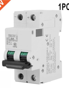C65H-DC 2P 250V Solar Bipolar Type C Circuit Breaker Home Su