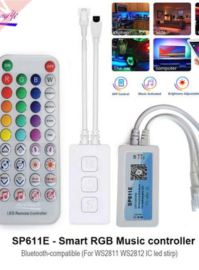 SP611E Remote LED Controller Bluetooth-compatible IR Music S