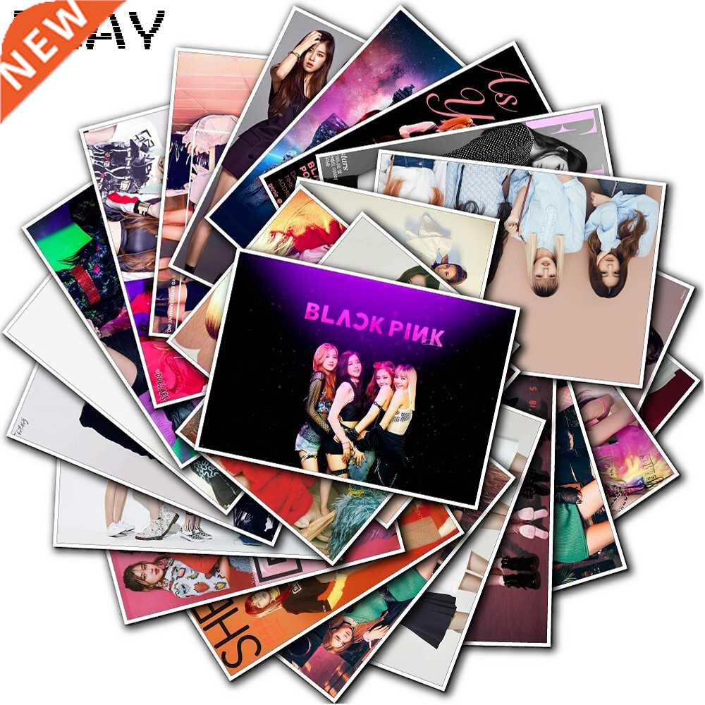 25PCS Black Pink Stickers For Car Decor Laptop Phone Book B