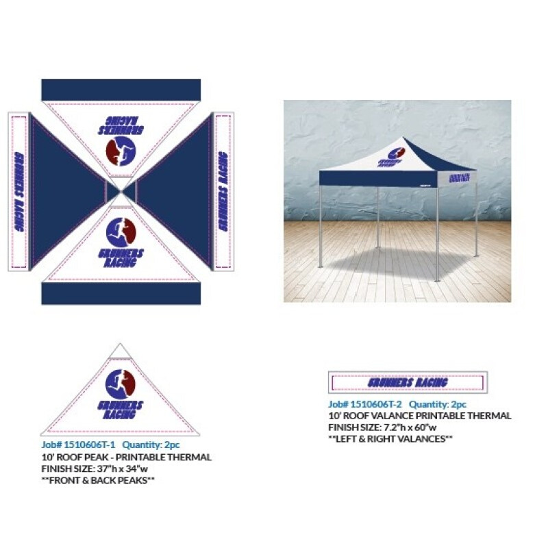 Pop Up Gazebo Folding Party Event Tent Advertising Marquee R