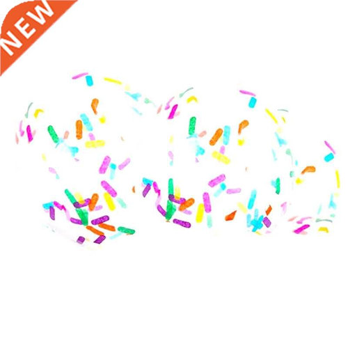 24Pcs Confetti Party Balloons Ice Cream Sprinkle Balloons