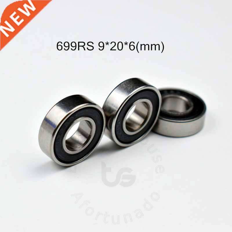 10pcs 699RS 9*20*6(mm) free shipping chrome steel rubber Se