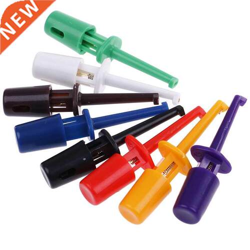 10/12Pcs Mini Single Test Hook Clip Test Probe For Electroni
