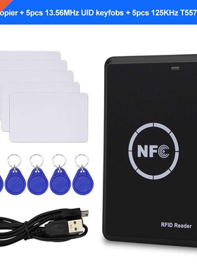RFID Duplicator Copier 125KHz 1.56MHz NFC Smart Card Reader