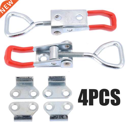 4Pcs Adjustable Toggle Latch Catch Hasp Cabinet Boxes Lever