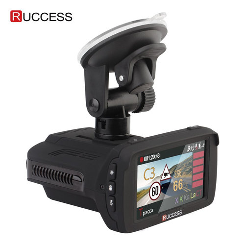 RUCCESS 2.7'' Anti Car Radar Detector for Russia with GPS P