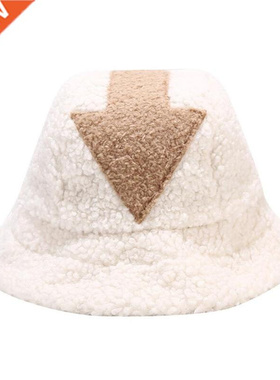 Hip Hop Appa Bucket Hat Lamb Wool Gorros Fur Fishing Appa Bu