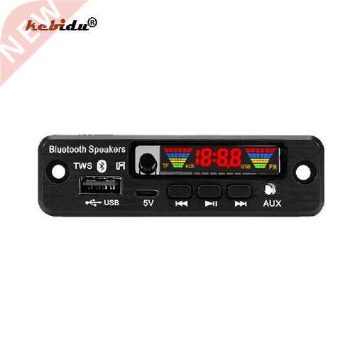 kebidu 3.5mm Handsfree Car Kit TWS Bluetooth 5.0 APE/MP3