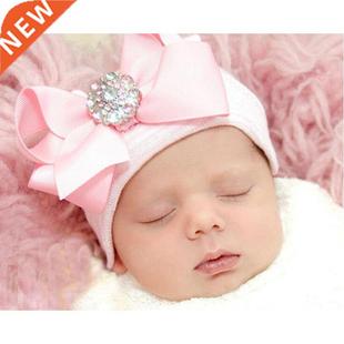 Baby Girl Cap Cute Bea Hospital Newborn Bowknot Newest Comfy